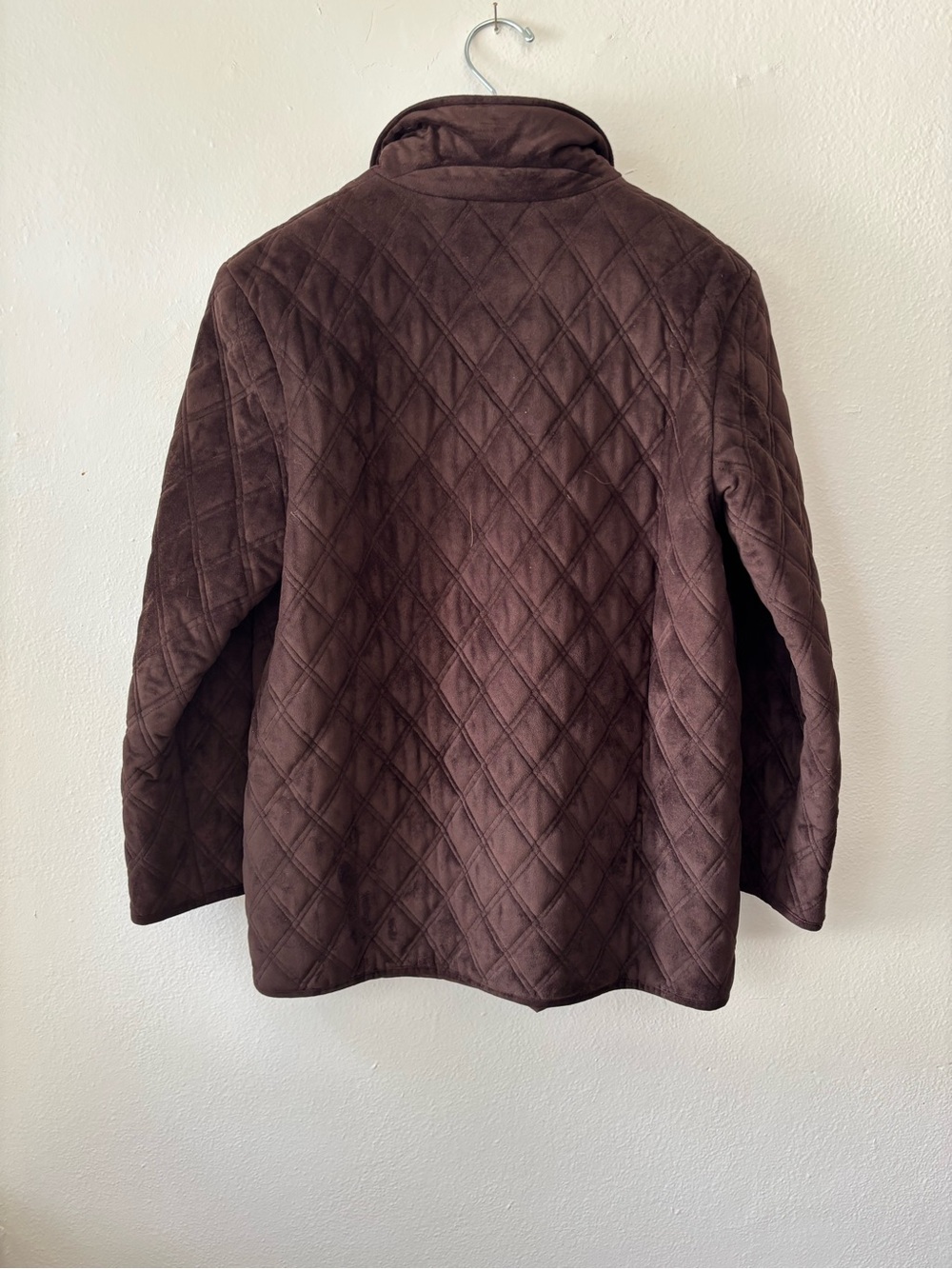 Lauren Ralph Lauren Quilted Brown Utility Jacket - Picture 6 of 6